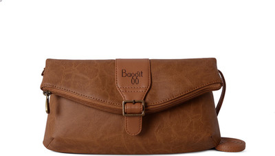 

Baggit Women Casual Tan PU Sling Bag
