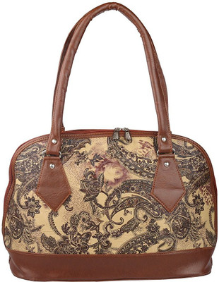 

style loft Women Casual Brown PU Hand-held Bag