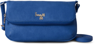 

Baggit Women Casual Blue PU Sling Bag