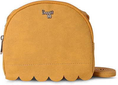 

Baggit Women Casual Yellow PU Sling Bag