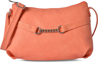 

Baggit Women Casual Pink PU Sling Bag