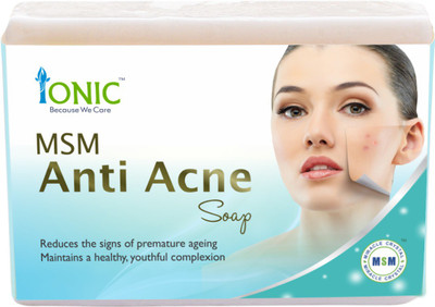

Ionic Anti Acne Face & Pimple Free Essence Soap Bar (Organic Sulfur Based)(100 g)
