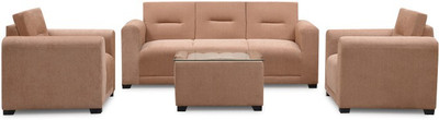 

SK Furniture And Decorators SKC3-1-10052D Fabric 3 + 1 + 1 Beige Sofa Set