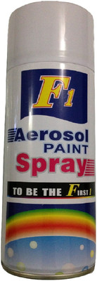 

F1 WHITE Spray Paint 400 ml(Pack of 1)