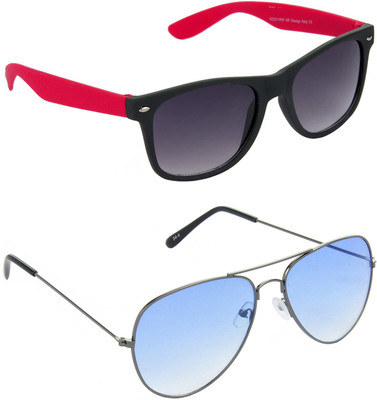 Hrinkar Wayfarer Sunglasses(Grey)