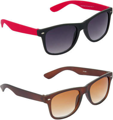 

Hrinkar Wayfarer Sunglasses(Grey, Brown