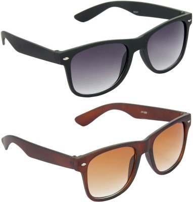 Hrinkar Wayfarer Sunglasses(For Men, Grey)