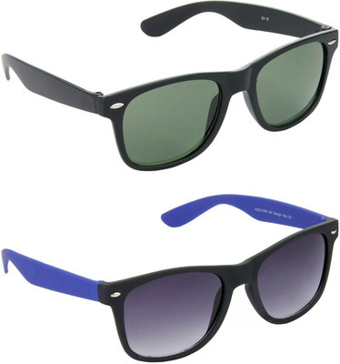

Hrinkar Wayfarer Sunglasses(Green