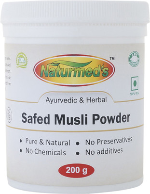 

Naturmed's Naturmed's Safed Musli Powder 200 Grams Jar(200 g)