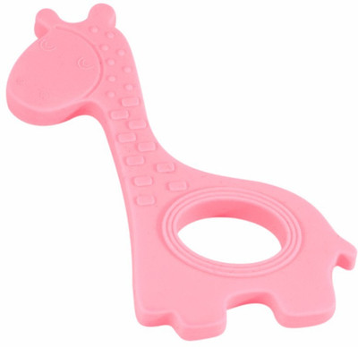 

Instabuyz Soft Spoon cum Baby Teether Girrafe Shape Teether(Pink)