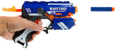 

Manpasand Toys kids Hot Fire Soft Bullet Toy Gun9846(Multicolor)