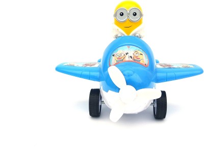 

Akki Collection minion with plane(Multicolor)