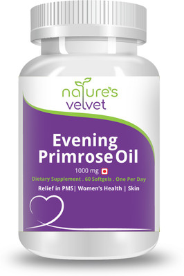 Natures Velvet Lifecare Evening Primrose Oil 1000mg(60 No)