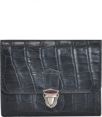 

MANDAVA Women Casual Black Genuine Leather Wallet(6 Card Slots), Sand