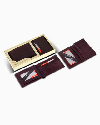 

ELITE TRENDZ Boys Brown Genuine Leather Wallet(6 Card Slots)
