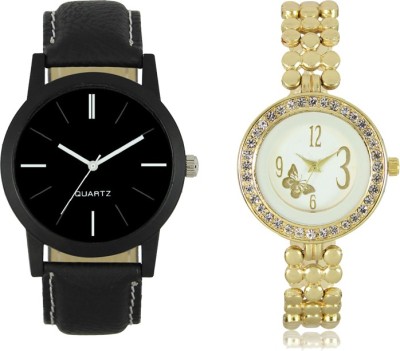 CM New Couple Watch With Stylish And Designer Dial Fancy Look 035 Watch  - For Couple   Watches  (CM)