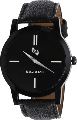 KAJARU KJR_7 Black Dial Watch  - For Boys   Watches  (KAJARU)