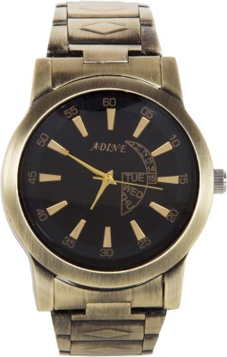Adine AD-5213Copper-Black Watch  - For Boys   Watches  (Adine)