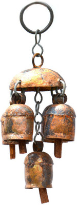 

Art Godaam Hand made Copper Windchime(7 inch, Brown)