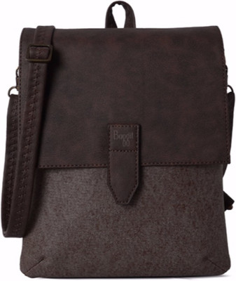 

Baggit L Affinity Y G Tingtong Brown (Brown) S 3 L Backpack(Brown)