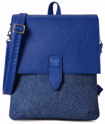 

Baggit L Affinity1 Y G Bindas Blue (Blue) S 3 L Backpack(Blue)