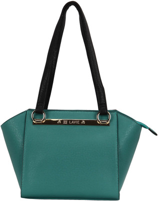 

Lavie Palm Med Satchel Teal Handbags Shoulder Bag(Multicolor, 5 inch)