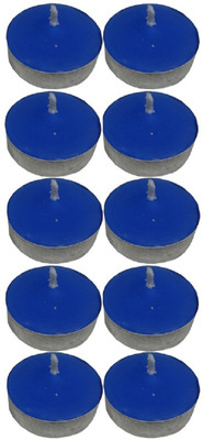 

Sayee Tealight Candle Candle(Blue, Pack of 50)