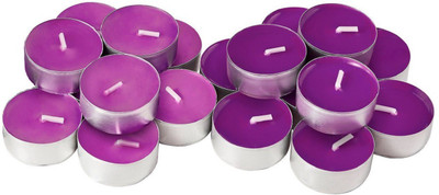 

Sayee Round Purple Candle Candle(Purple, Pack of 50)