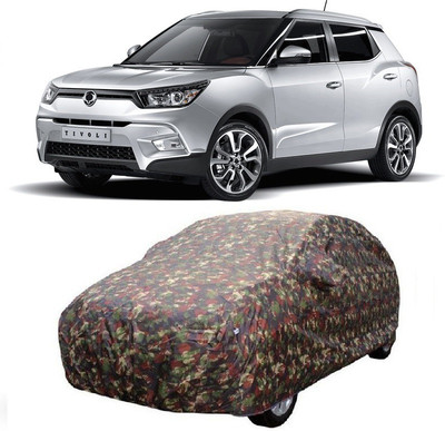 autorain Car Cover For SsangYong Tivoli (With Mirror Pockets)(Multicolor)