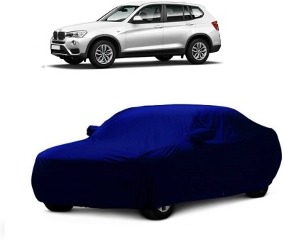 MoTRoX Car Cover For BMW X3 (With Mirror Pockets)(Blue)