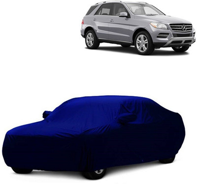 MoTRoX Car Cover For Mercedes Benz ML-350 (With Mirror Pockets)(Blue)