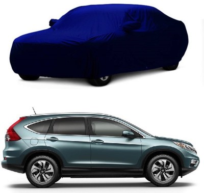 MoTRoX Car Cover For Honda CR-V (With Mirror Pockets)(Blue)