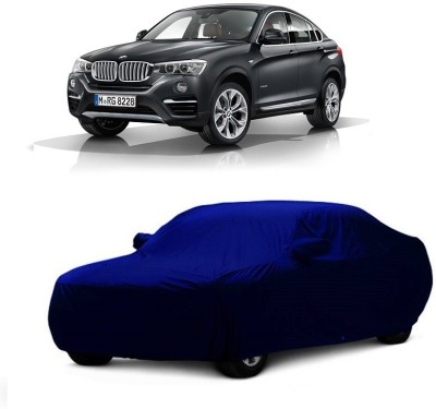 MoTRoX Car Cover For BMW X4 (With Mirror Pockets)(Blue)