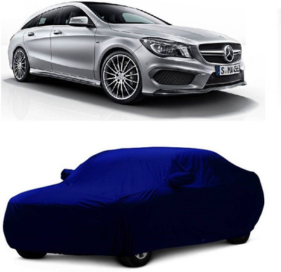 MoTRoX Car Cover For Mercedes Benz CL-Class (With Mirror Pockets)(Blue)