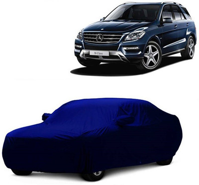 MoTRoX Car Cover For Mercedes Benz ML250 (With Mirror Pockets)(Blue)