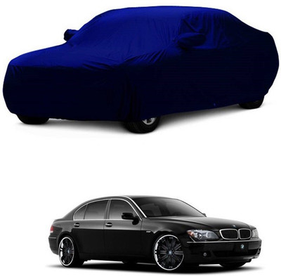 MoTRoX Car Cover For BMW 7 Series (With Mirror Pockets)(Blue)
