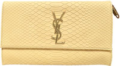 

Jewellerkaka Casual Yellow, Gold Clutch, Gold;yellow