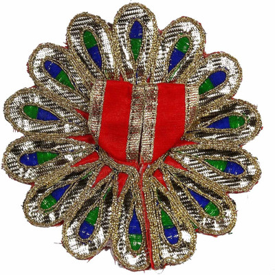 

CraftEra Laddu Gopal, 10 cm Dress(Silk)