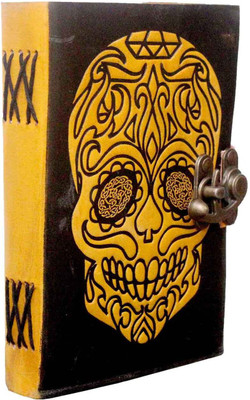 

Craft Shop A5 Diary(Handcrafted 100% Pure Leather, Yellow)