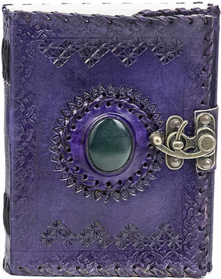 

Bahubali Craft A5 Diary(Handcrafted 100% Pure Leather, Purple)