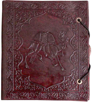 

Bahubali Craft A5 Diary(Handcrafted 100% Pure Leather, Brown)
