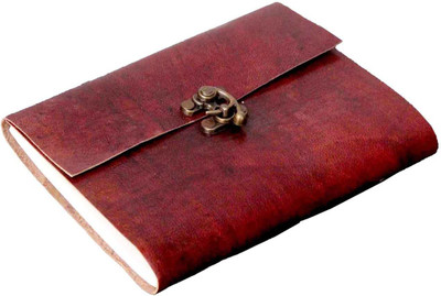 

Bahubali Craft A5 Diary(Handcrafted 100% Pure Leather, Brown)