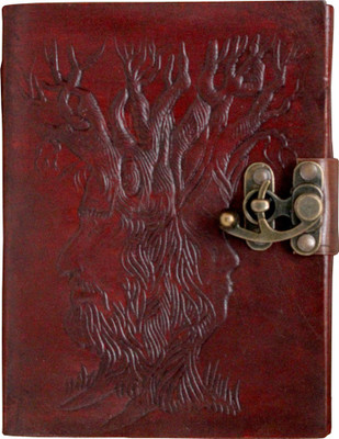 

Bahubali Craft A5 Diary(Handcrafted 100% Pure Leather, Brown)