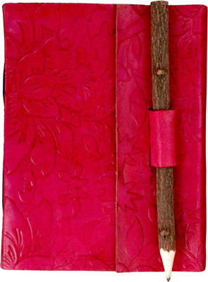 

Bahubali Craft A6 Diary(Handcrafted 100% Pure Leather, Pink)