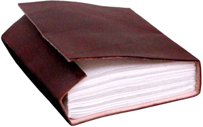 

Bahubali Craft A6 Diary(Handcrafted 100% Pure Leather, Brown)