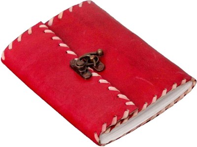 

Craft Shop A6 Diary(Handcrafted 100% Pure Leather, Red)