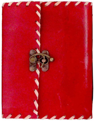 

Bahubali Craft A6 Diary(Handcrafted 100% Pure Leather, Red)