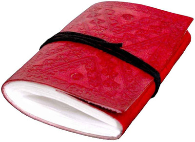 

Craft Shop A6 Diary(Handcrafted 100% Pure Leather, Red)