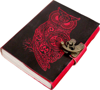 

Bahubali Craft A5 Diary(Handcrafted 100% Pure Leather, Red)