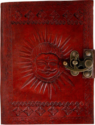 

Bahubali Craft A5 Diary(Handcrafted 100% Pure Leather, Brown)